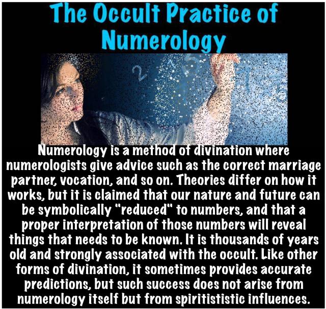 Occult Practice of Numerology